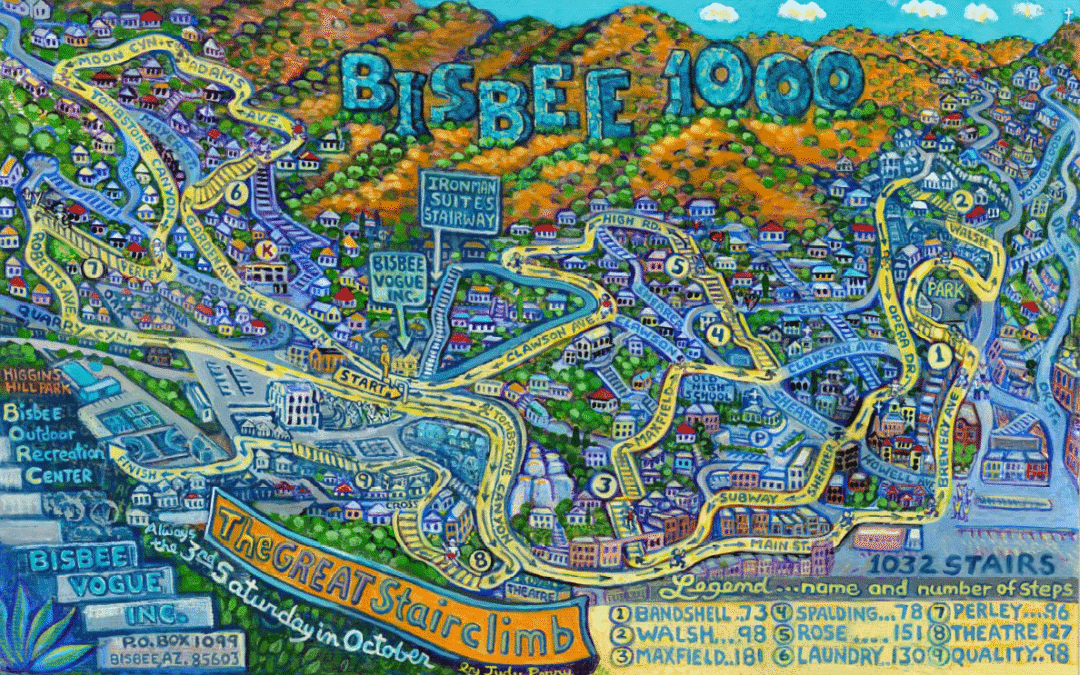 The Bisbee 1000 Great Stair Climb, October 18th, 2025